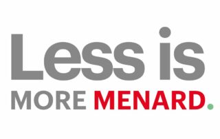 Logo Less is More Menard