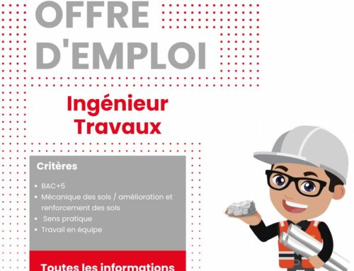 Offre d’emploi : Ingénieur(e) Travaux F/H