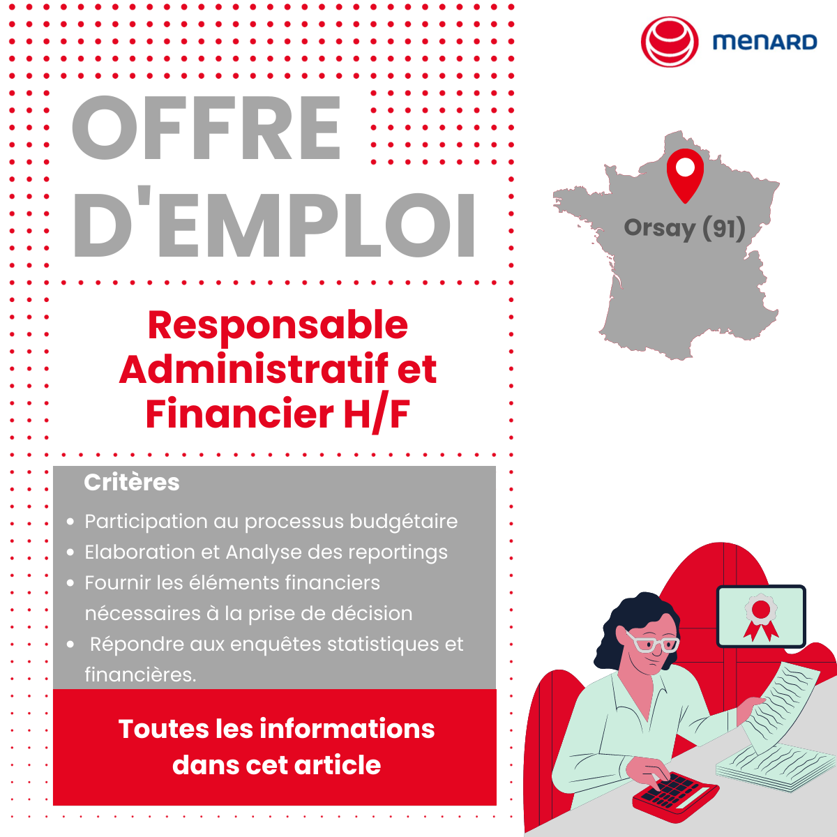Menard Offre d’emploi