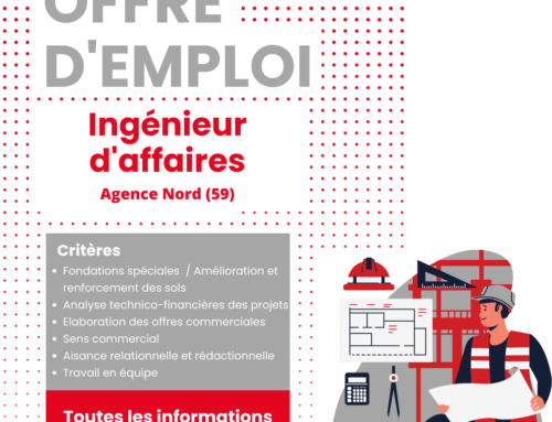 Offre d’emploi : Ingénieur(e) d’affaires F/H